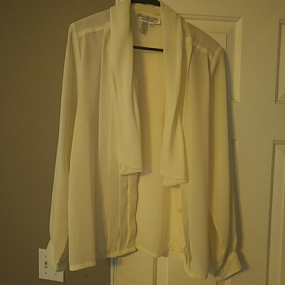 Soft white blouse